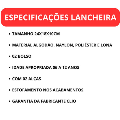Kit Mochila de Rodinha, Lancheira e Estojo Jurassic Park